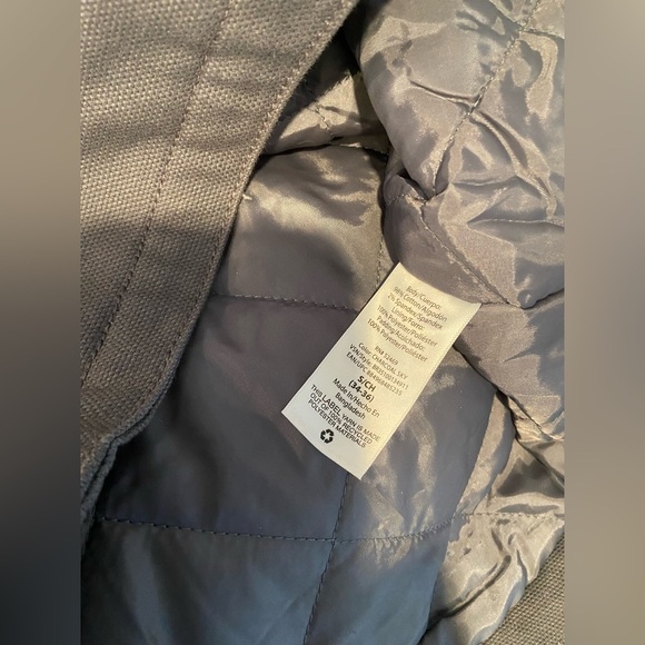 NWT Brahma Men’s Insulated Canvas Work Vest Size S Gray Full Zip Pockets Thermal - Picture 6 of 8